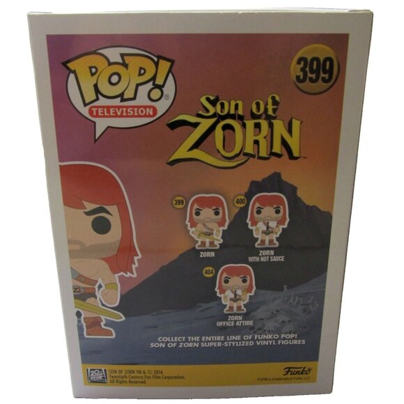 Funko Pop! Television Son Of Zorn 399 Vinyl Figure Collectible Toy - Picture 7 of 8
